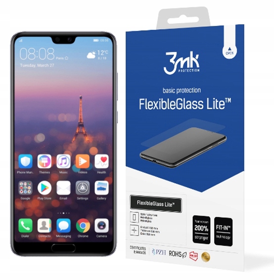 3MK Flexible Glass Lite pro Huawei P20 Pro Sklo