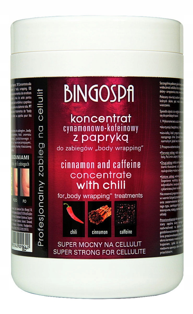 BingoSpa Koncentrát skořicově-kofeinový s paprikou pro ošetření 1000 ml