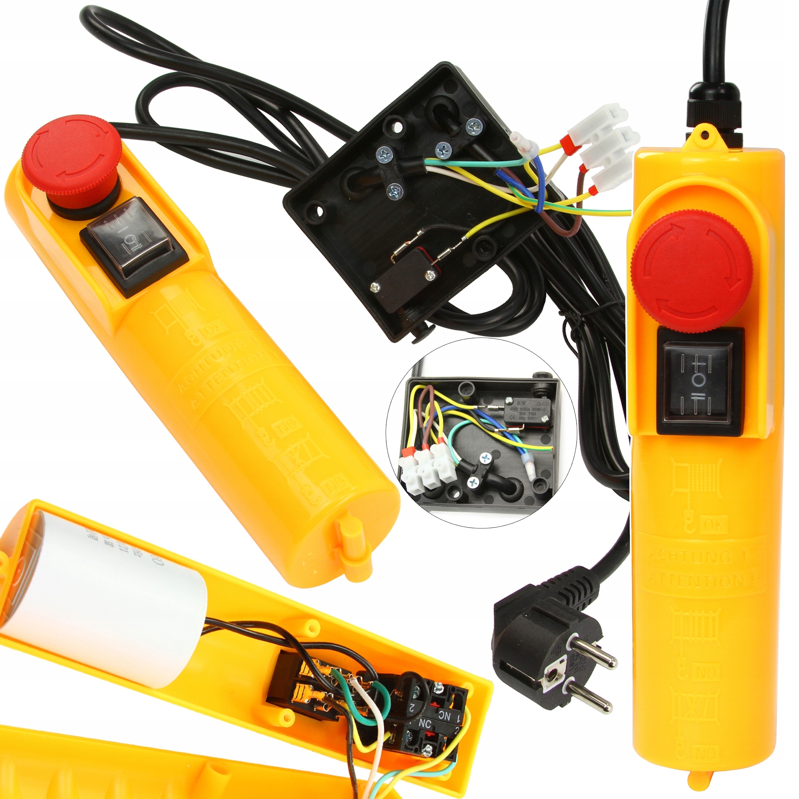 Pilot Wciągarki Wyciągarki Sterownik Z Kondensatorem 230V 300,600,400,800KG