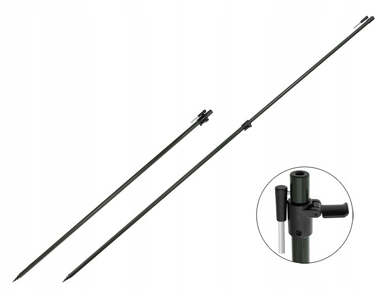 Podpórka z gwintem Delphin CLASSA Stick 110-180cm