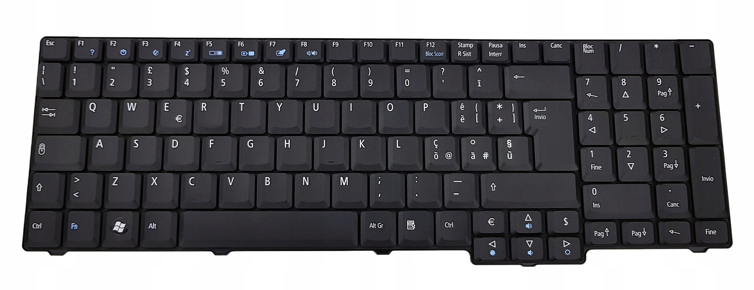 Nowa Klawiatura Acer Aspire 5335 5535 5735 6530G 6930 7100 7110 7220 7320 7