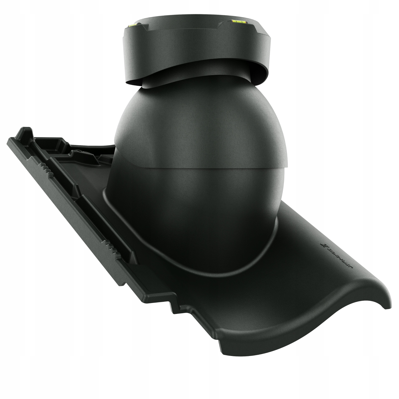 Krbový kanalizační ventilátor fi110 Roben Milano Antracitový Angoba