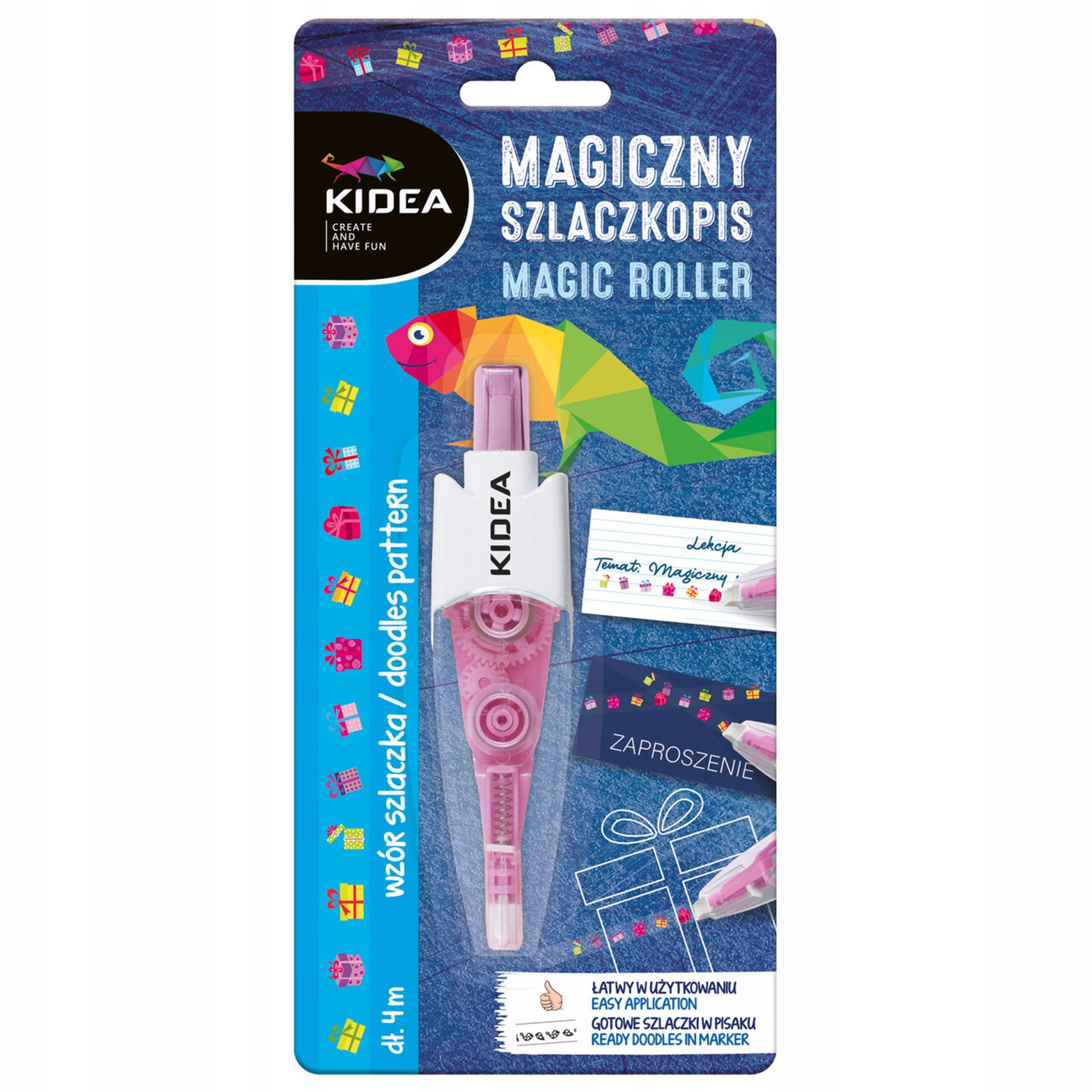 

Magiczny Szlaczkopis z Taśmą Długopis Kidea