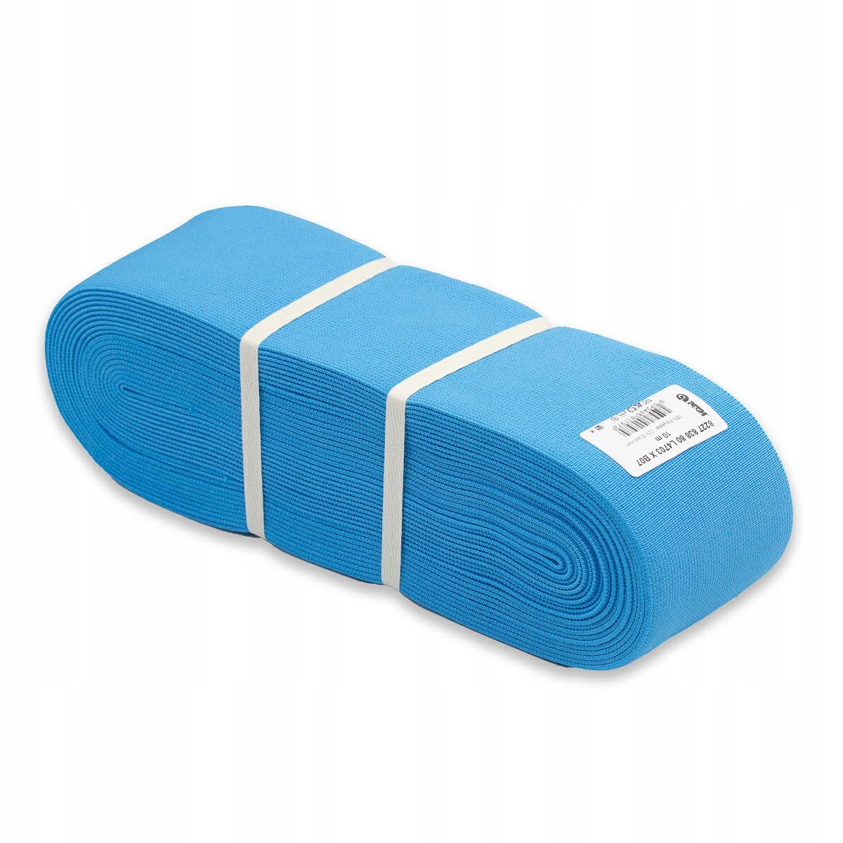 Guma tkaná 80mm/10mb modrá L4703