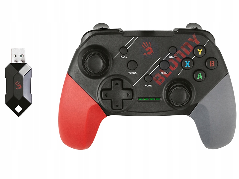 Gamepad Pad Controller A4TECH Bloody GPW50 Sports Red Bezdrátový