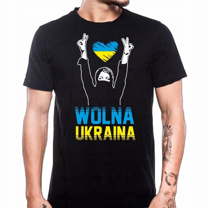 

Koszulka T-shirt Wolna Ukraina Flaga Ukrainy