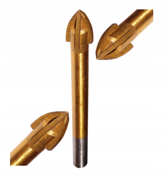 

Wiertło Uniwersalne Szkła Gresu Tytanowe 6.0 mm