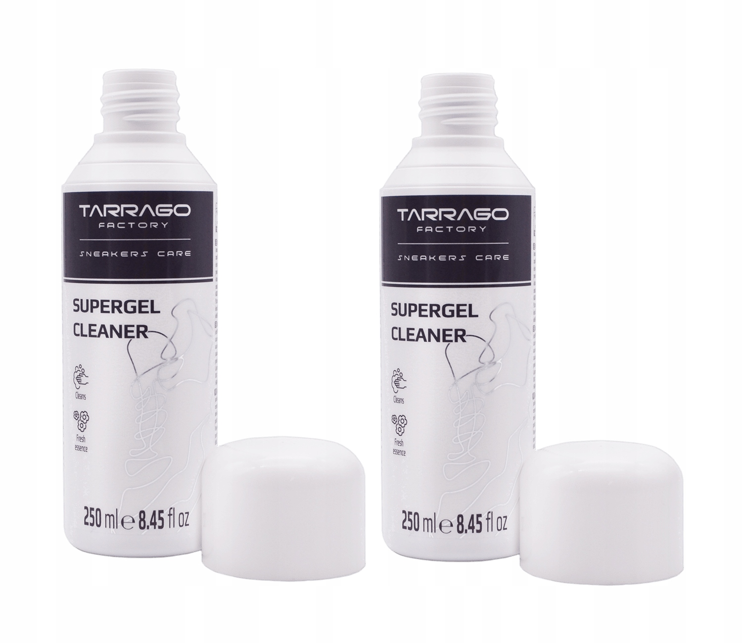 2X Prostředek na čištění bot Sneakers 250 ml