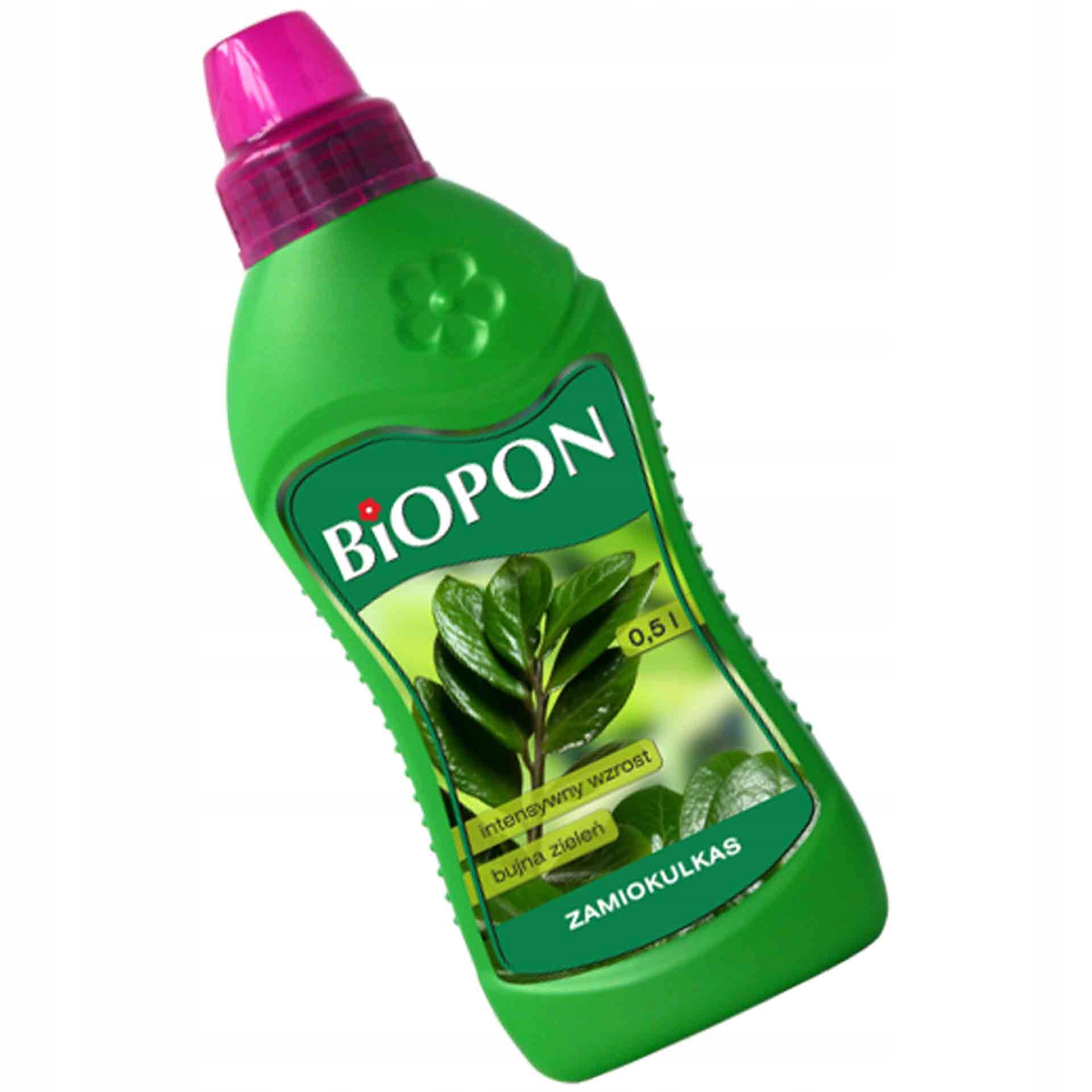

Biopon Nawóz Płyn Do Zamiokulkasa 0,5 L