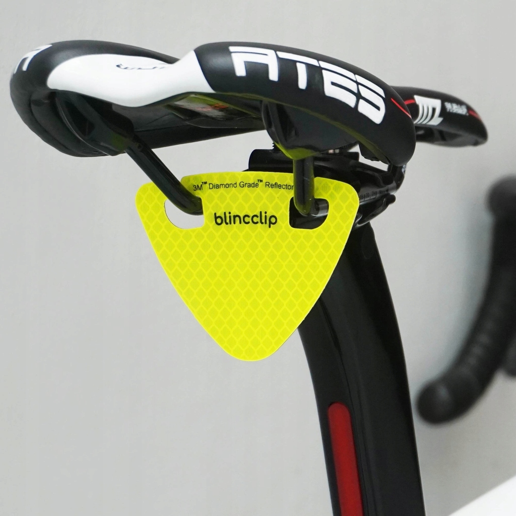 

Migający odblask rowerowy pod siodełko Blincclip