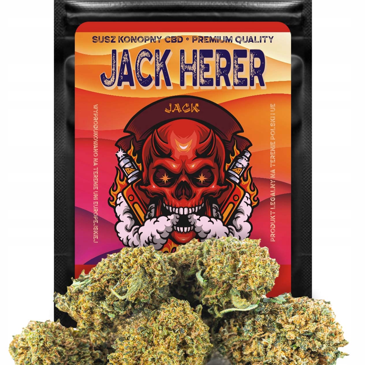 Cbd Susz Konopny Jack Herer Premium Produkt Naturalny Świeży 1G