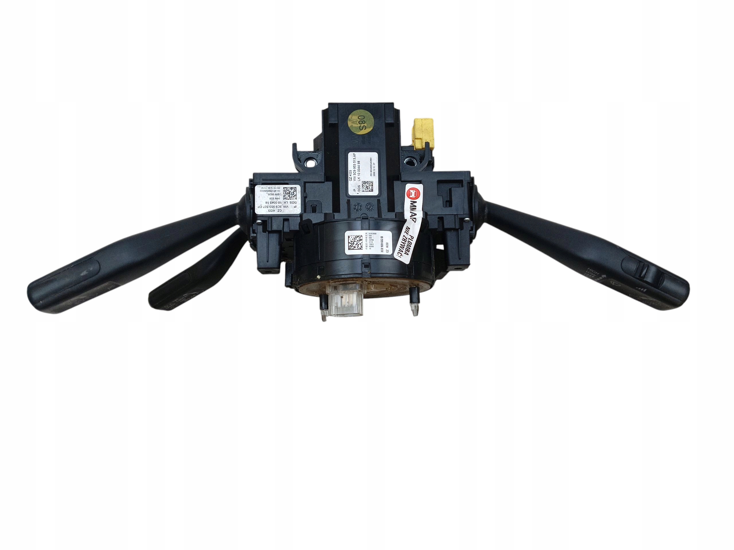 DEVIO LUCI TERGICRISTALLO TERGI DEVIO LUCI DEVIO ANELLO airbag VOLANTE VOLKSWAGEN PASSAT B6 3C9953513AF