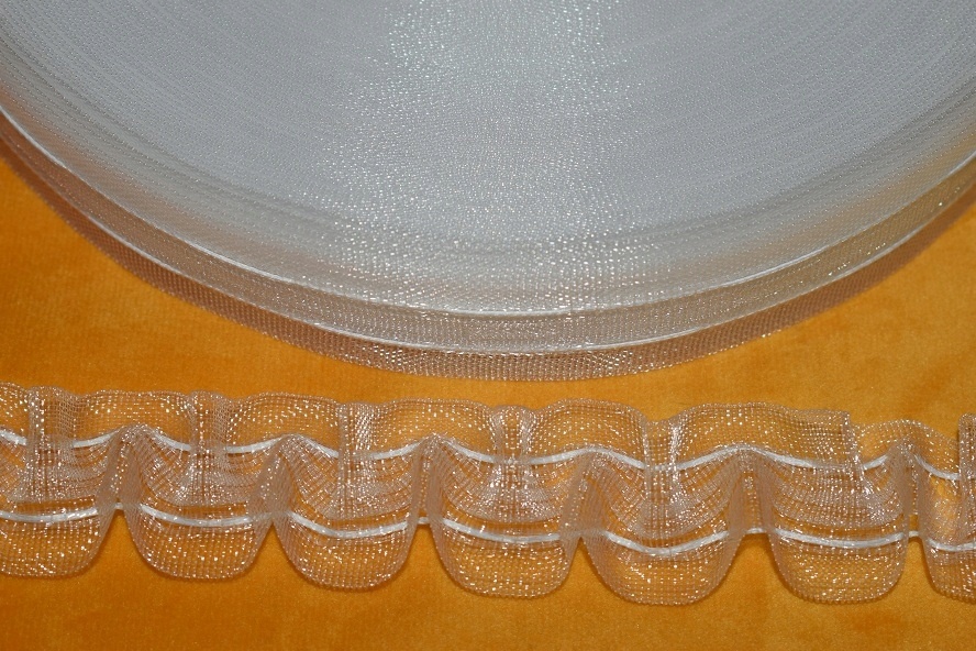 

Taśma marszcząca żyłka transparentna Smok 2,5 cm