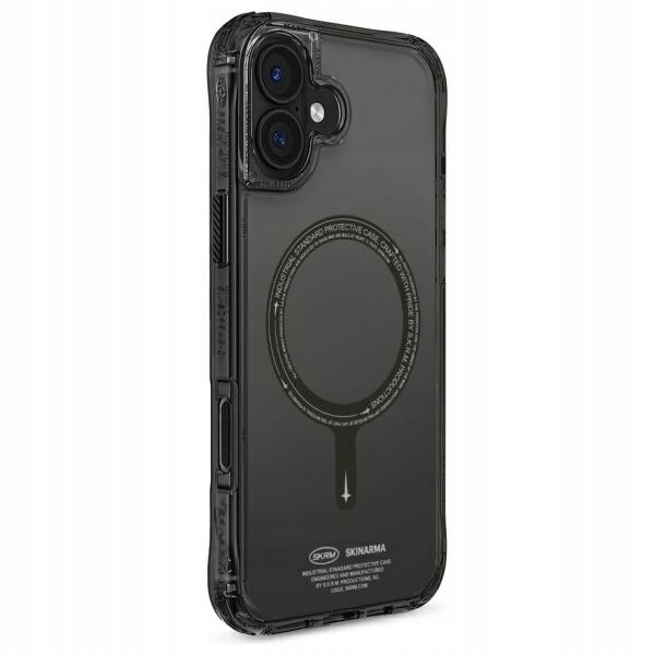 Skinarma pouzdro Saido pro iPhone 16 6.1" Magnetic Charging, černá/černá