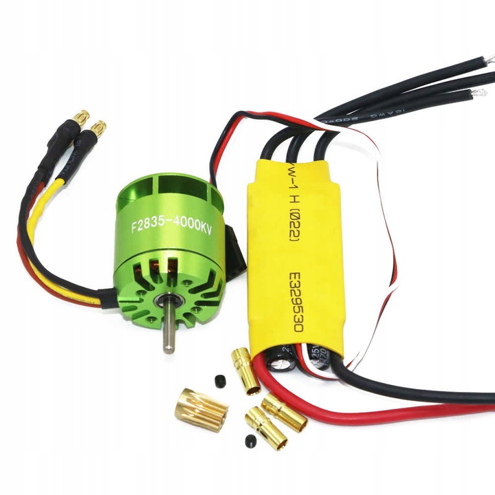 

Zestaw Regulator 30A+SILNIK KV4000 Trex 2S-3S Rc