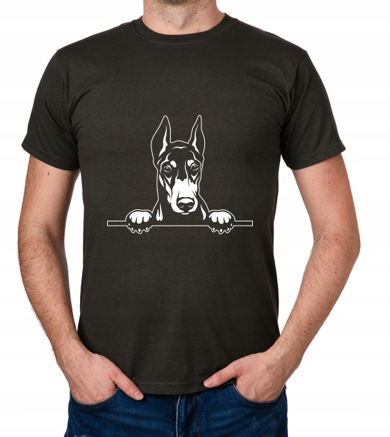 

koszulka Doberman Pies Dog Piesek Psiak prezent