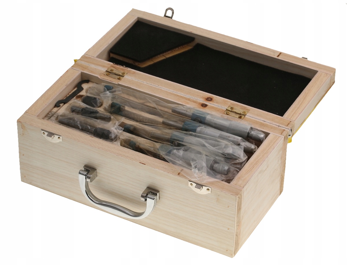 Набір мікрометрів 4 шт 0-100 мм висока якість