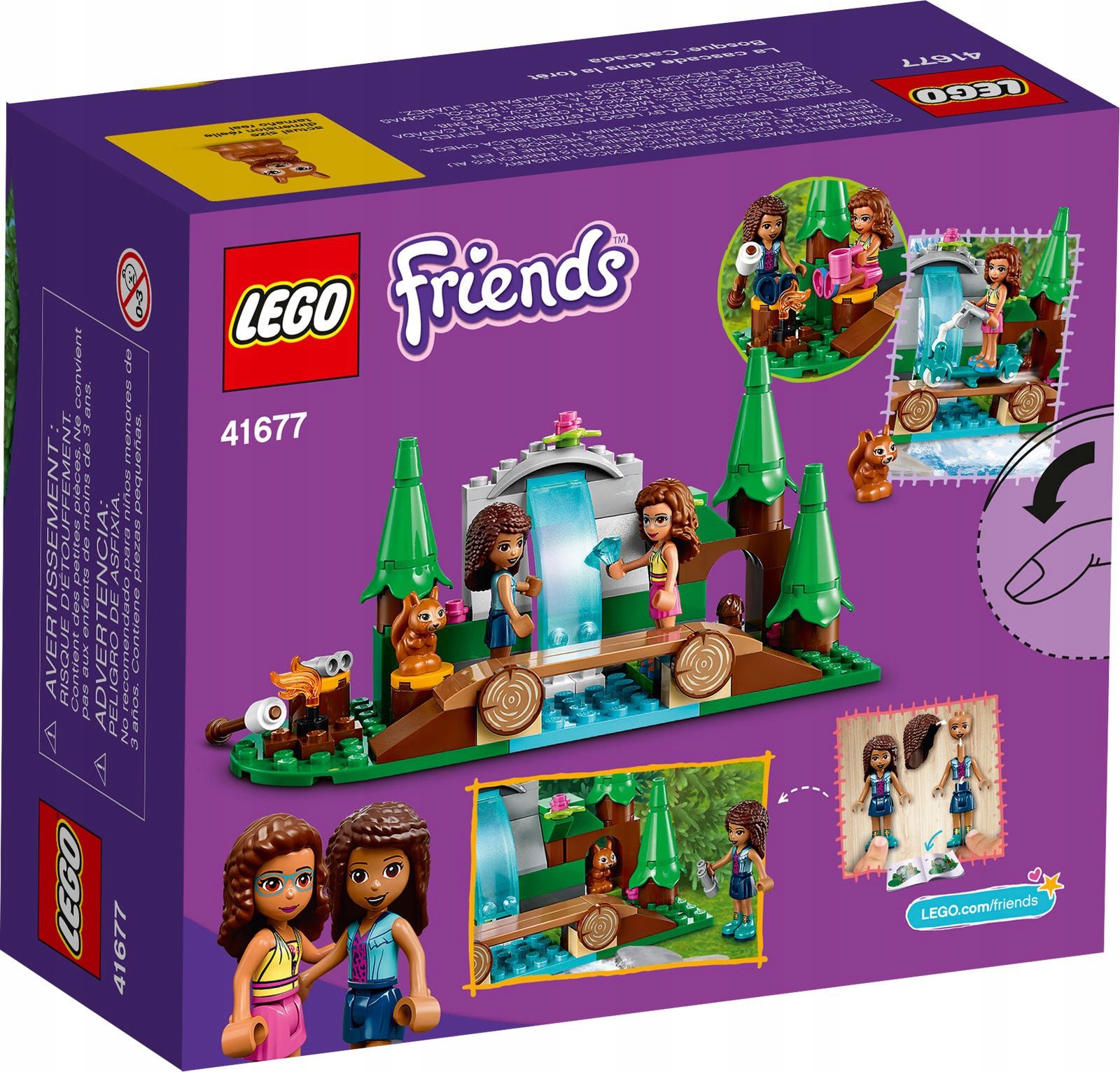 LEGO FRIENDS 41677 LEŚNY WODOSPAD Płeć Chłopcy Dziewczynki