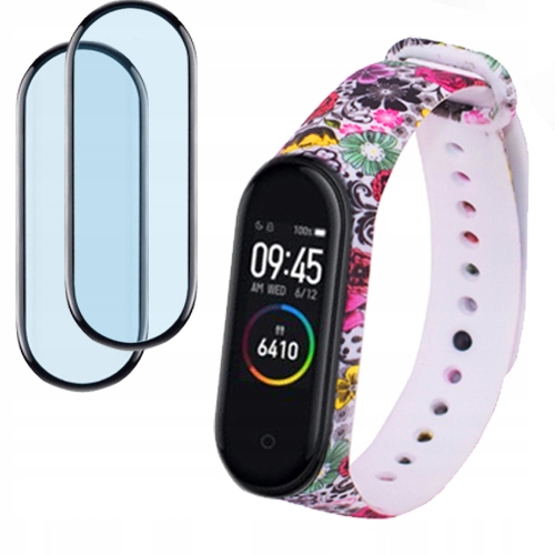 

Opaska + 2x Szkło do Xiaomi MI Band 4 - Wzory