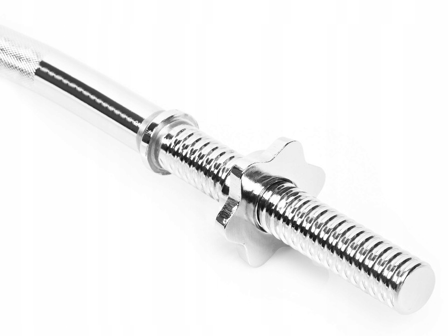 Gryf mocno łamany sztanga 120CM 28MM stalowy sztanga zaciski pełny fitness Marka SPORT BLAST