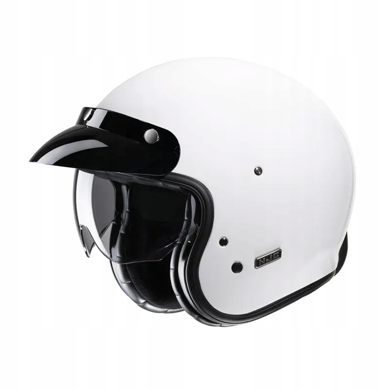 Moto prilba otvorená Hjc V31 White XL