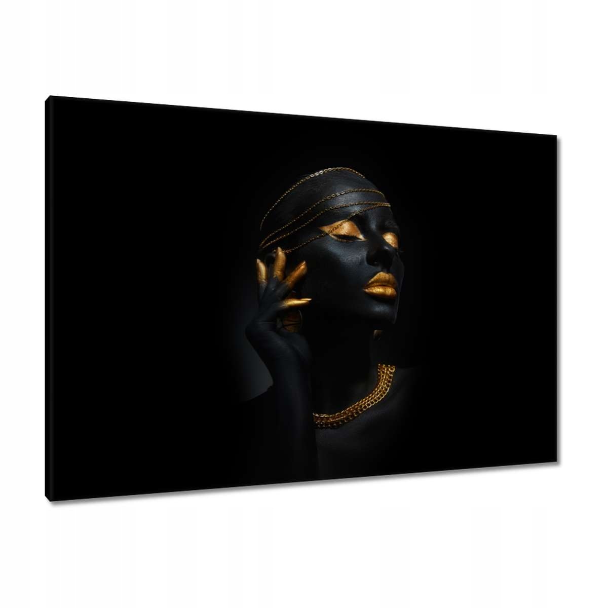 Obrazy 100x70 Zlatá aparace