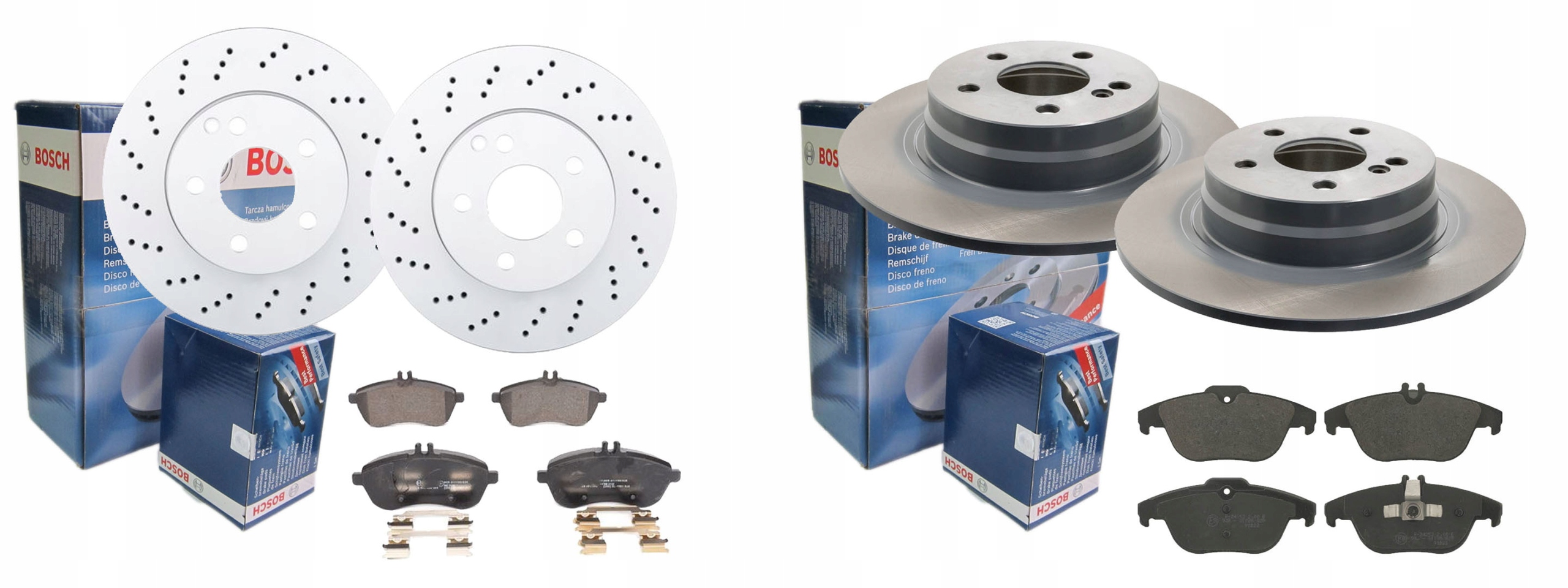 Диски колодки P + T BOSCH MERCEDES C W204 295 мм