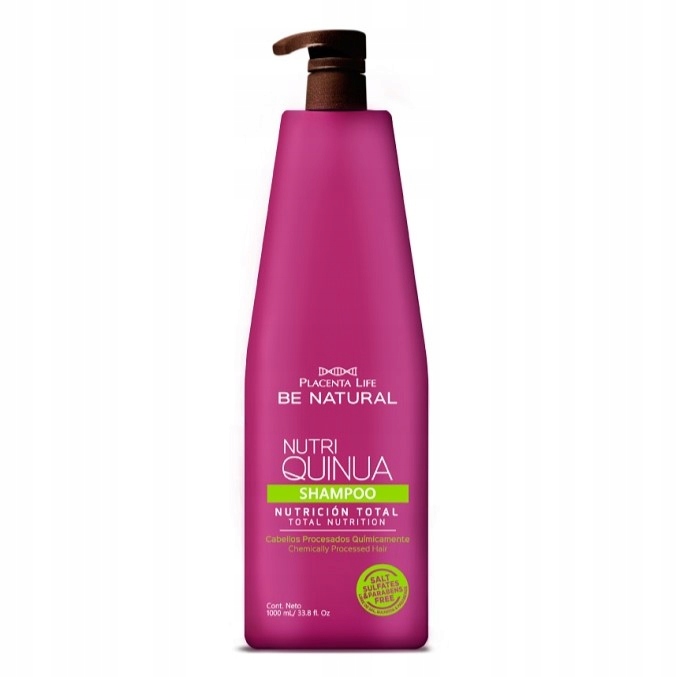 Placenta Life Nutri Quinua Šampon pro hydrataci poškozených vlasů 1000 ml
