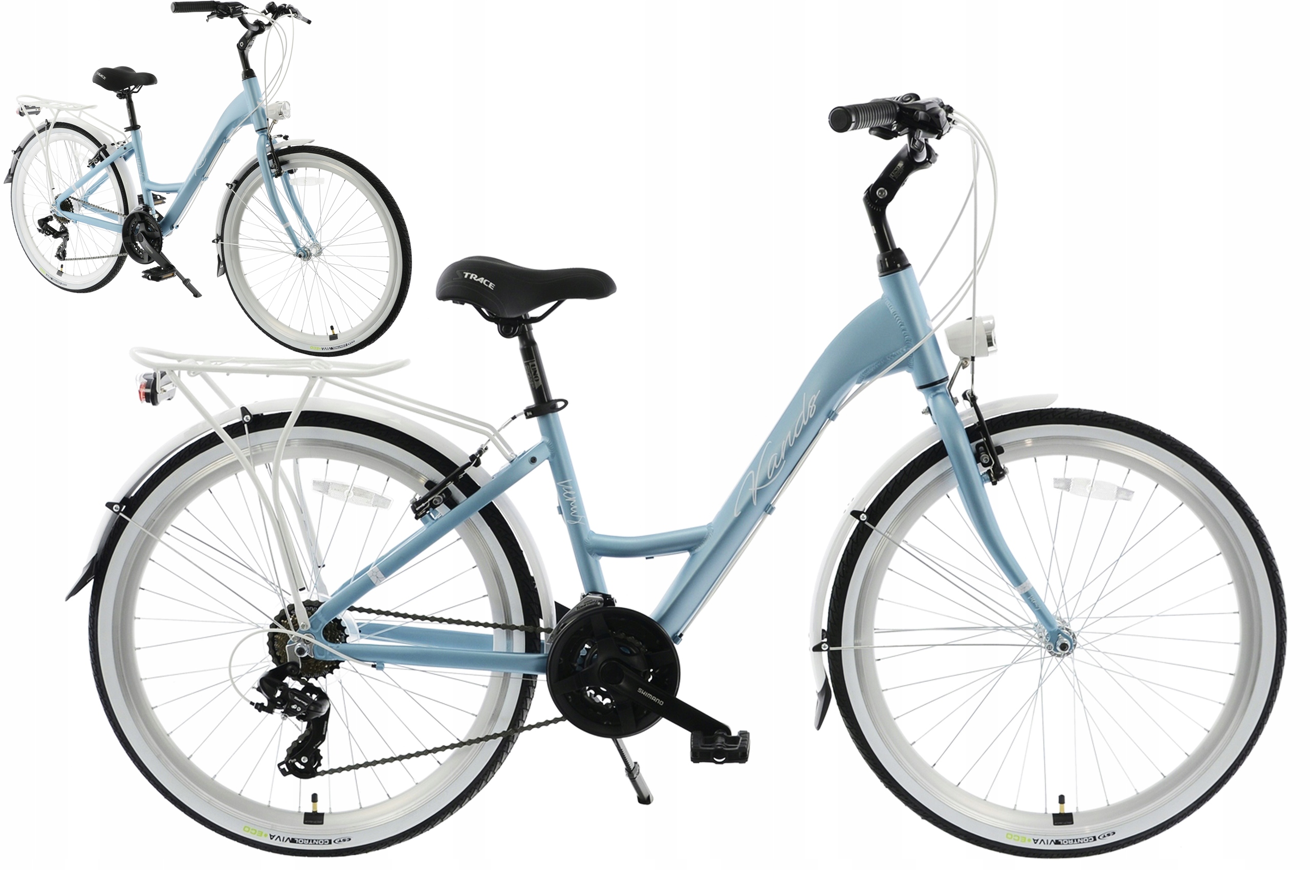 Rower Miejski 26" Kands Venus rama 17" błękitny R24