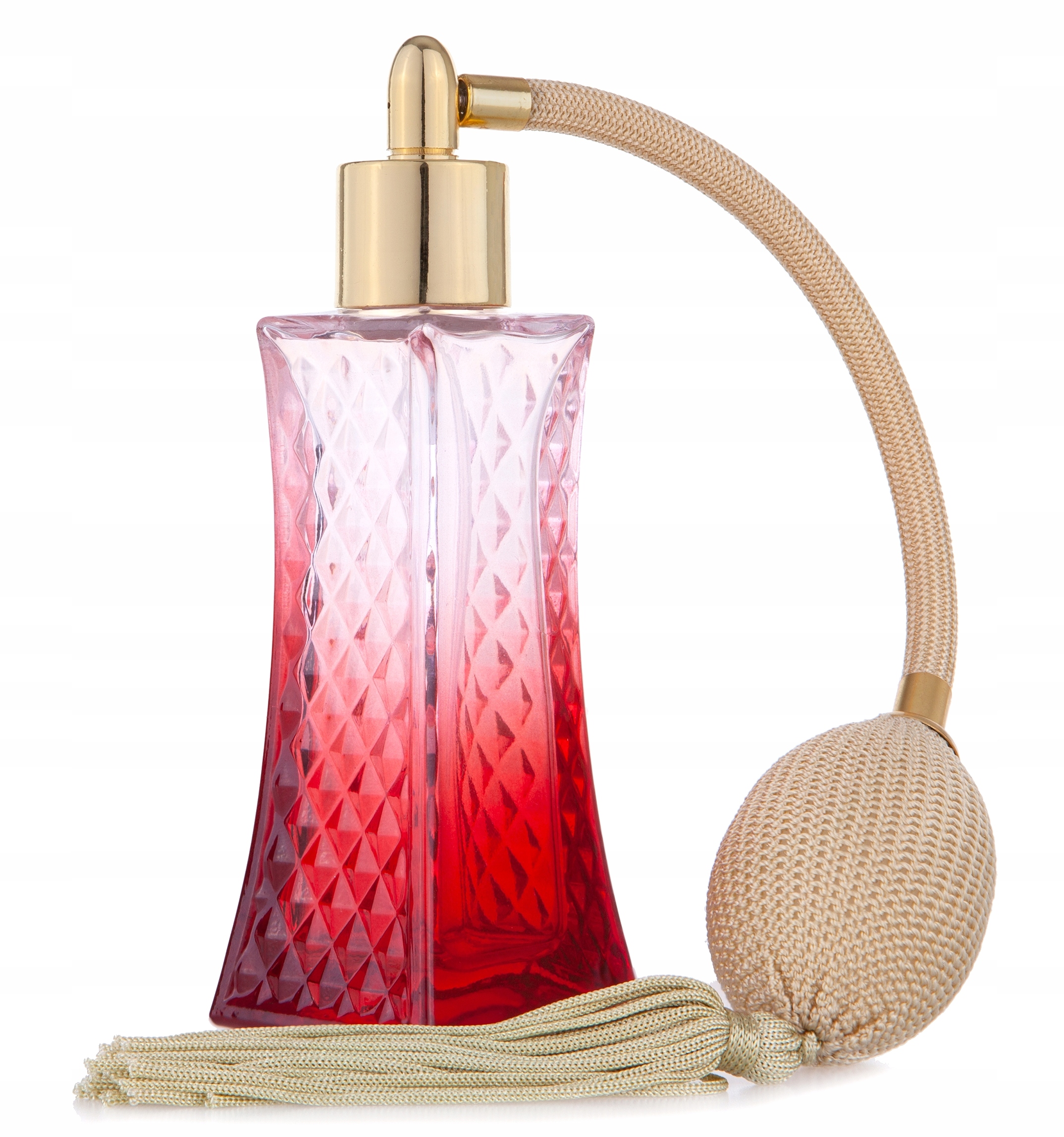 BUTELKA SZKLANA FLAKON NA PERFUMY Z POMPKĄ - 30 ML!GRATIS!