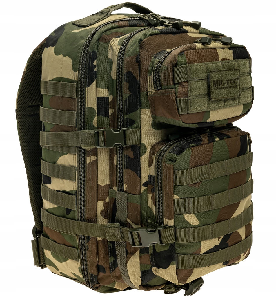 Mil-Tec Plecak Taktyczny Wojskowy 36L Woodland