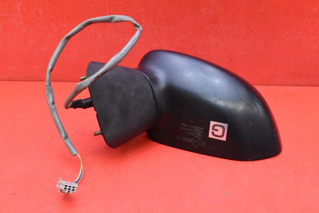 mirror left black, EU 012176 HONDA JAZZ 2 II 01-08 3 PIN