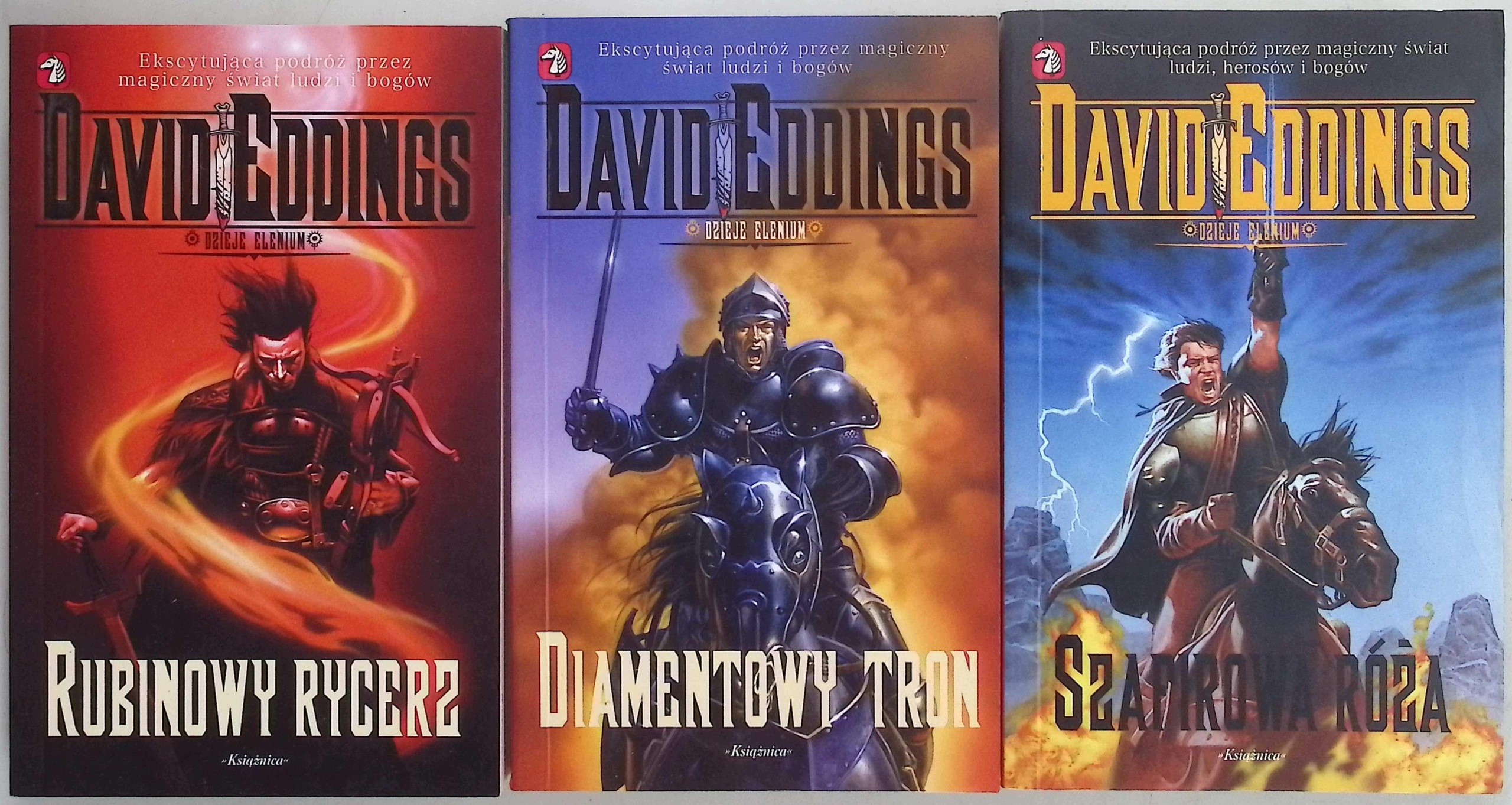 David Eddings zestaw 3x