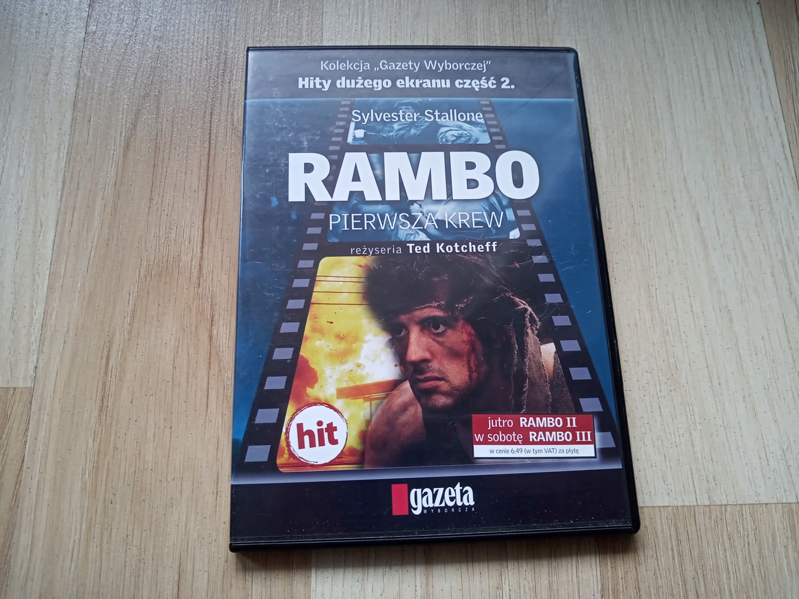 Rambo Pierwsza krew DVD
