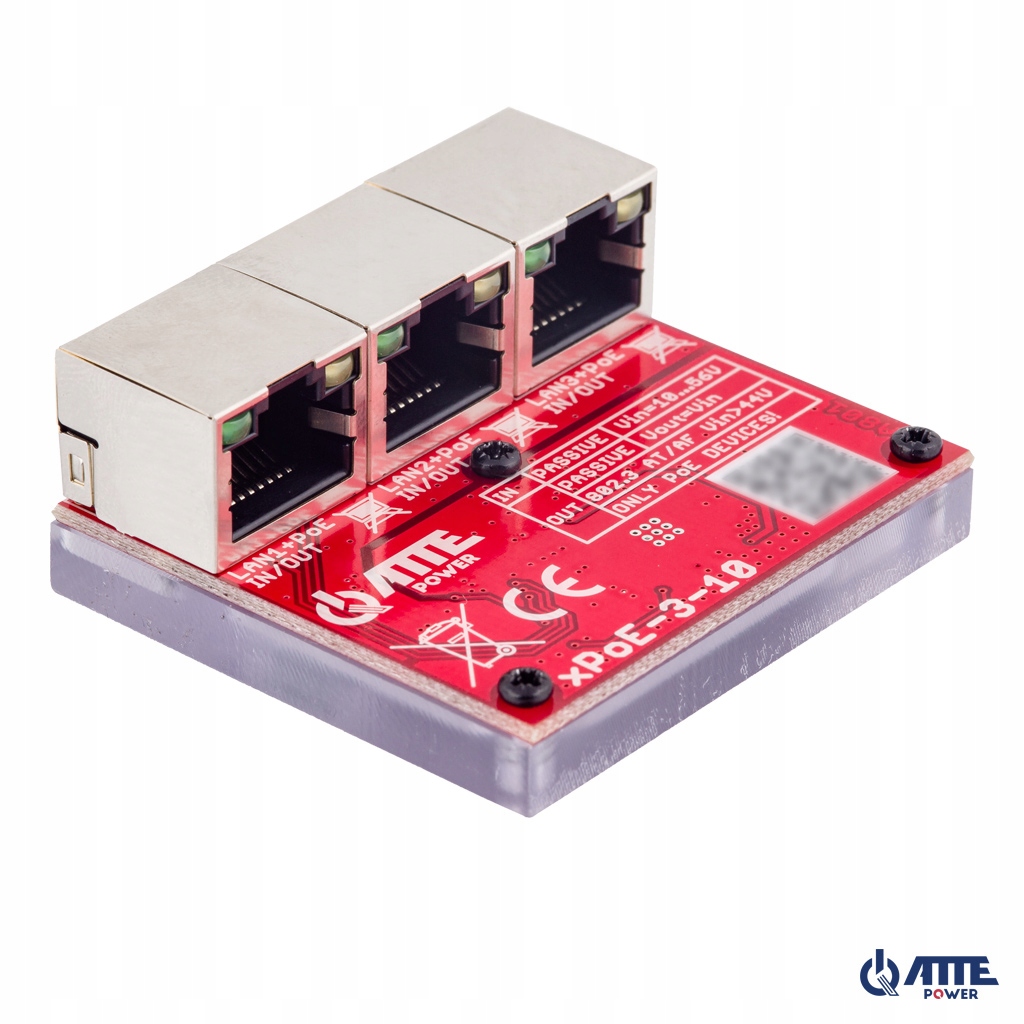 Switch 3-PORTOVÝ Poe Atte xPoE-3-10