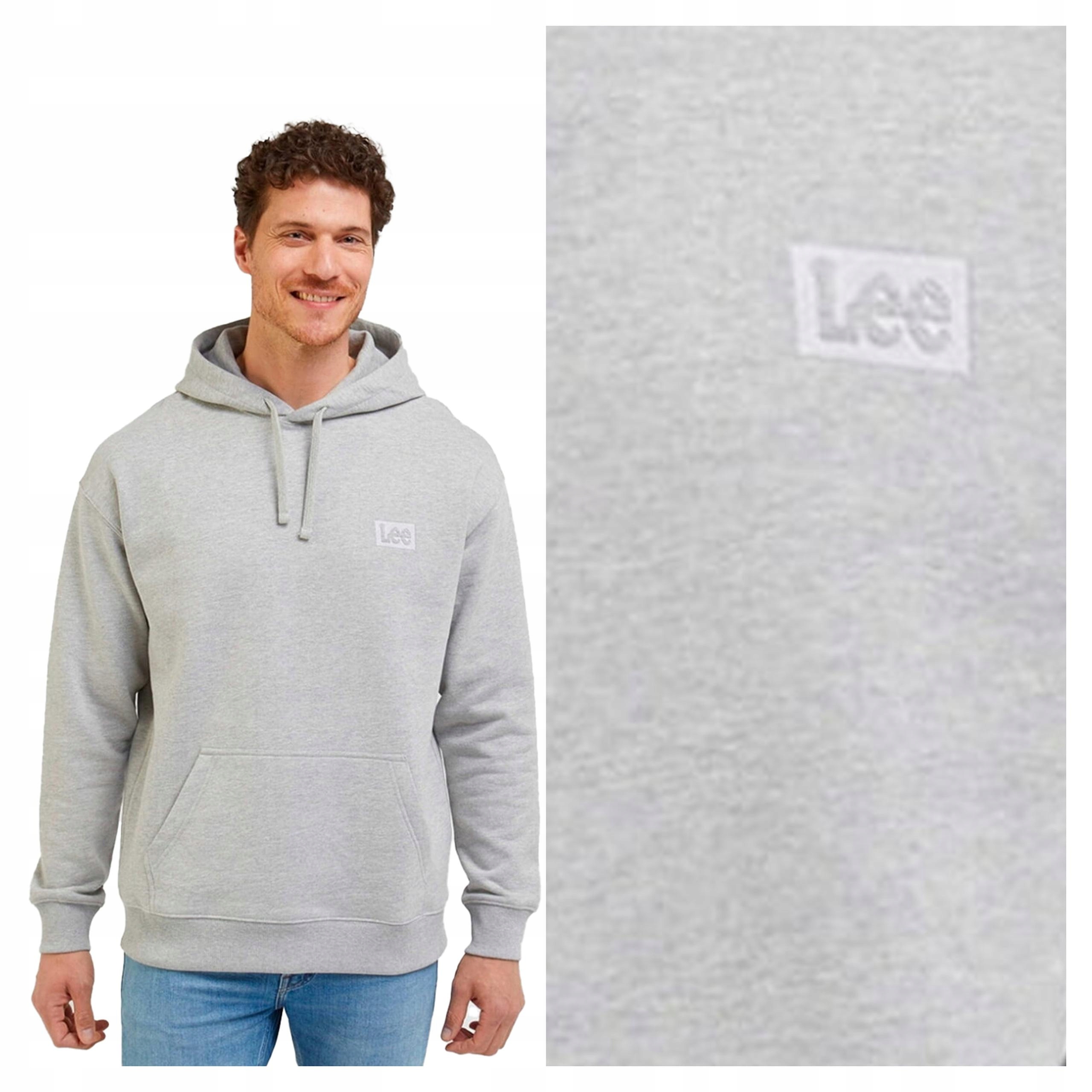 Pánská mikina Lee Core Loose Hoodie Sharp XXL