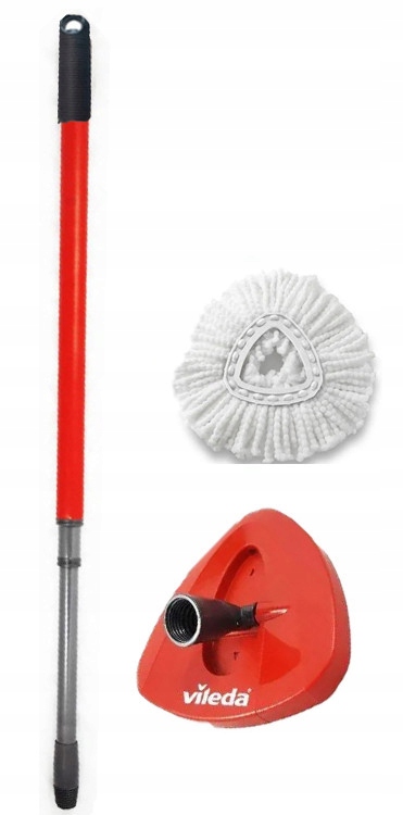 Levně Rotační mop Vileda – originální kompletní tyč s trojúhelníkem a vložkou
