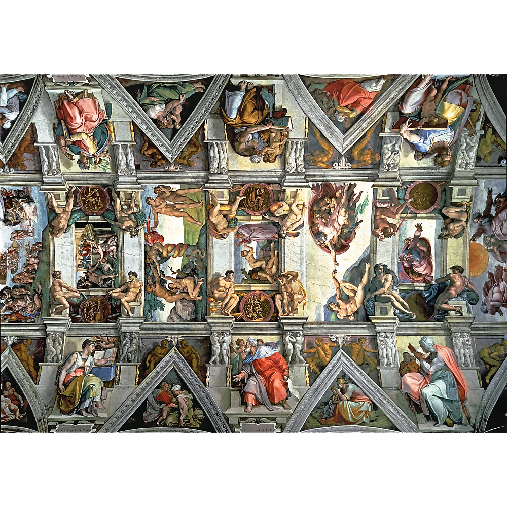 

Puzzle 6000 Układanka Kaplica Sykstyńska Trefl 16+