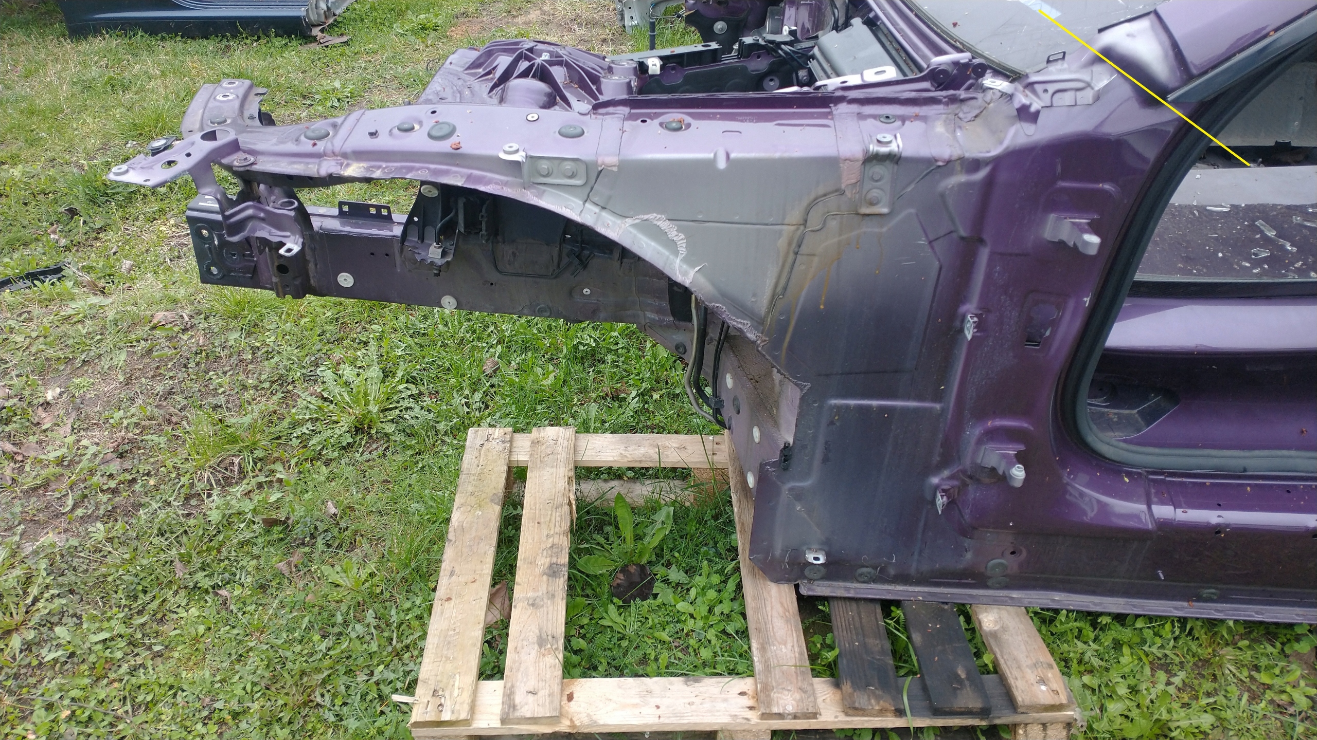 BMW 8 G15 F92 ĆWIARTKA LEWA PRZEDNIA LEWY PRZÓD Numer katalogowy części BMW 8 G15 F92 ĆWIARTKA LEWA PRZEDNIA LEWY PRZÓD SŁUPEK