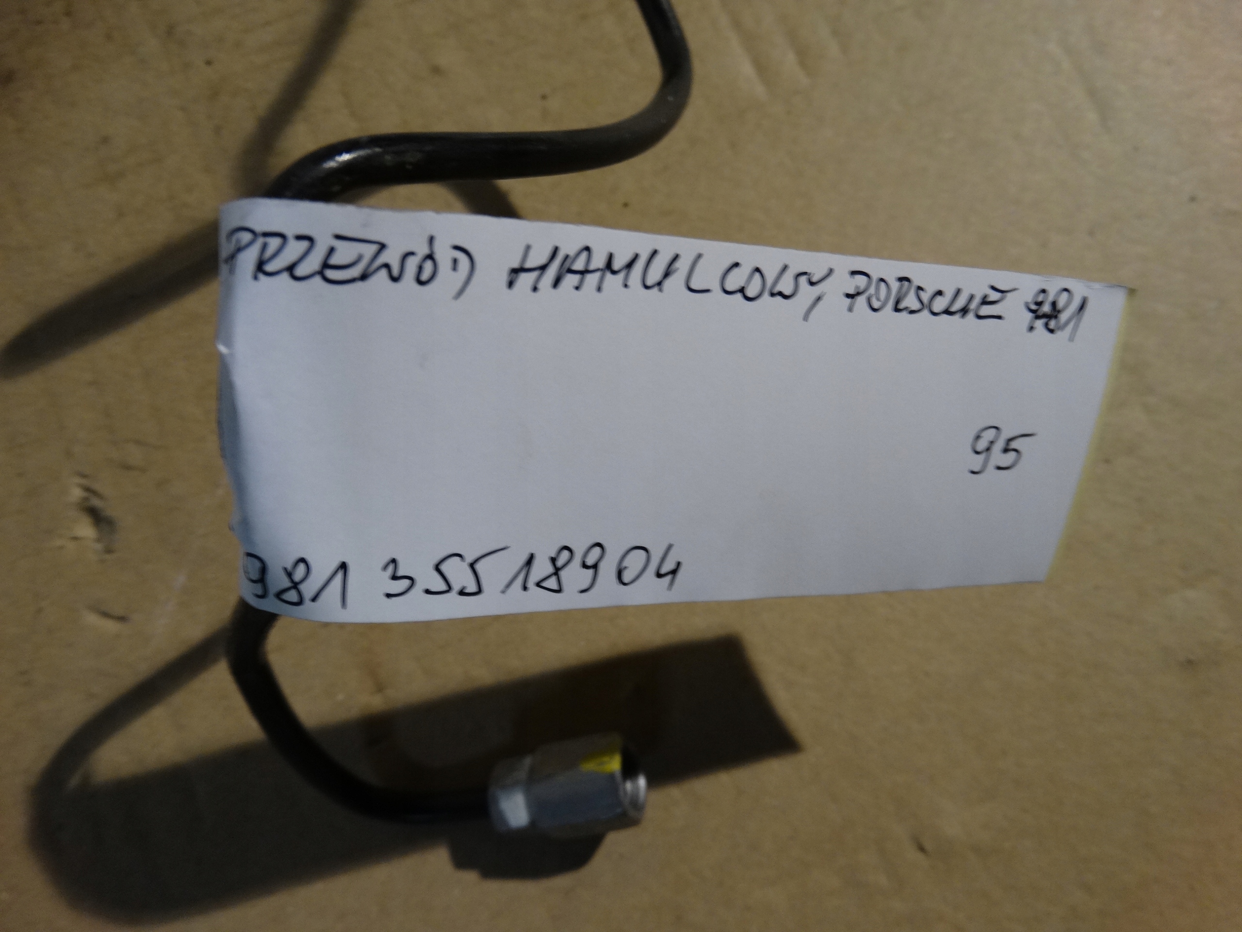 IDEALNY SCHLAUCH BREMS- PORSCHE 981 1