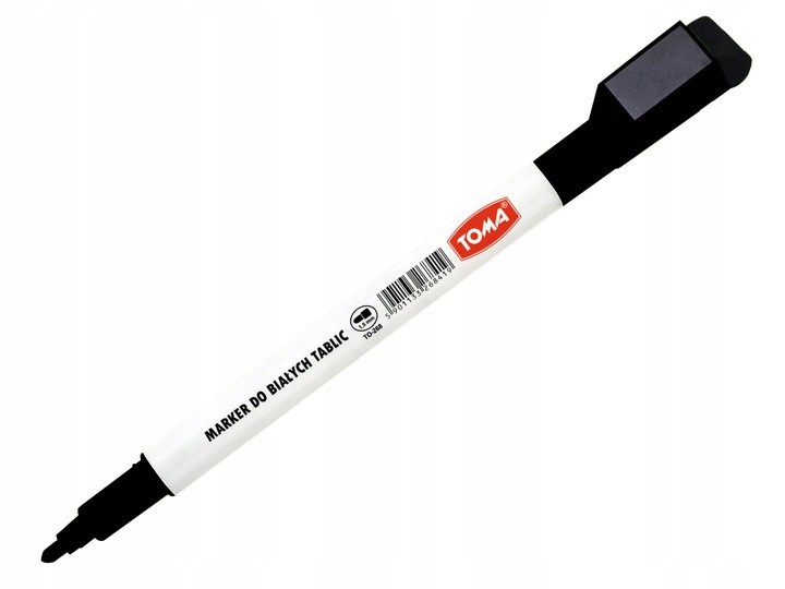 

Marker Suchościeralny Z Magnesem Gąbką Czarny TO-2