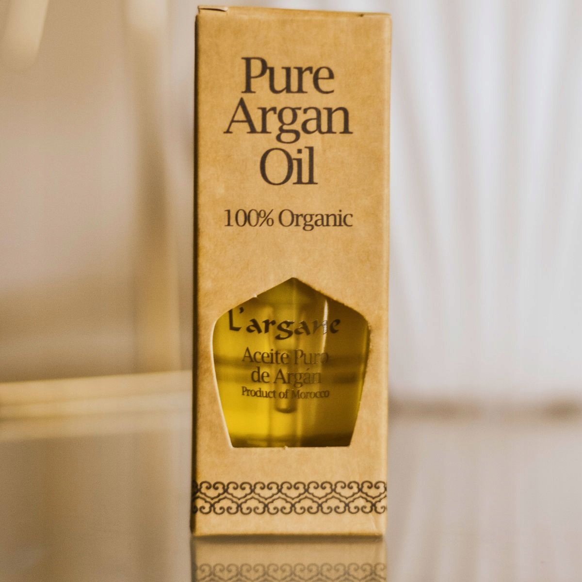 CZYSTY OLEJ ARGANOWY Z MAROKA LANZALOE 30ML + GRATIS Stan opakowania oryginalne