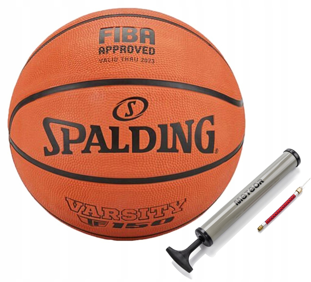 Spalding piłka do koszykówki treningowa Varsity TF-150 Pompka