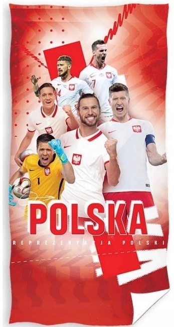 RĘCZNIK Piłka Nożna Reprezentacja Polski 70x140 cm