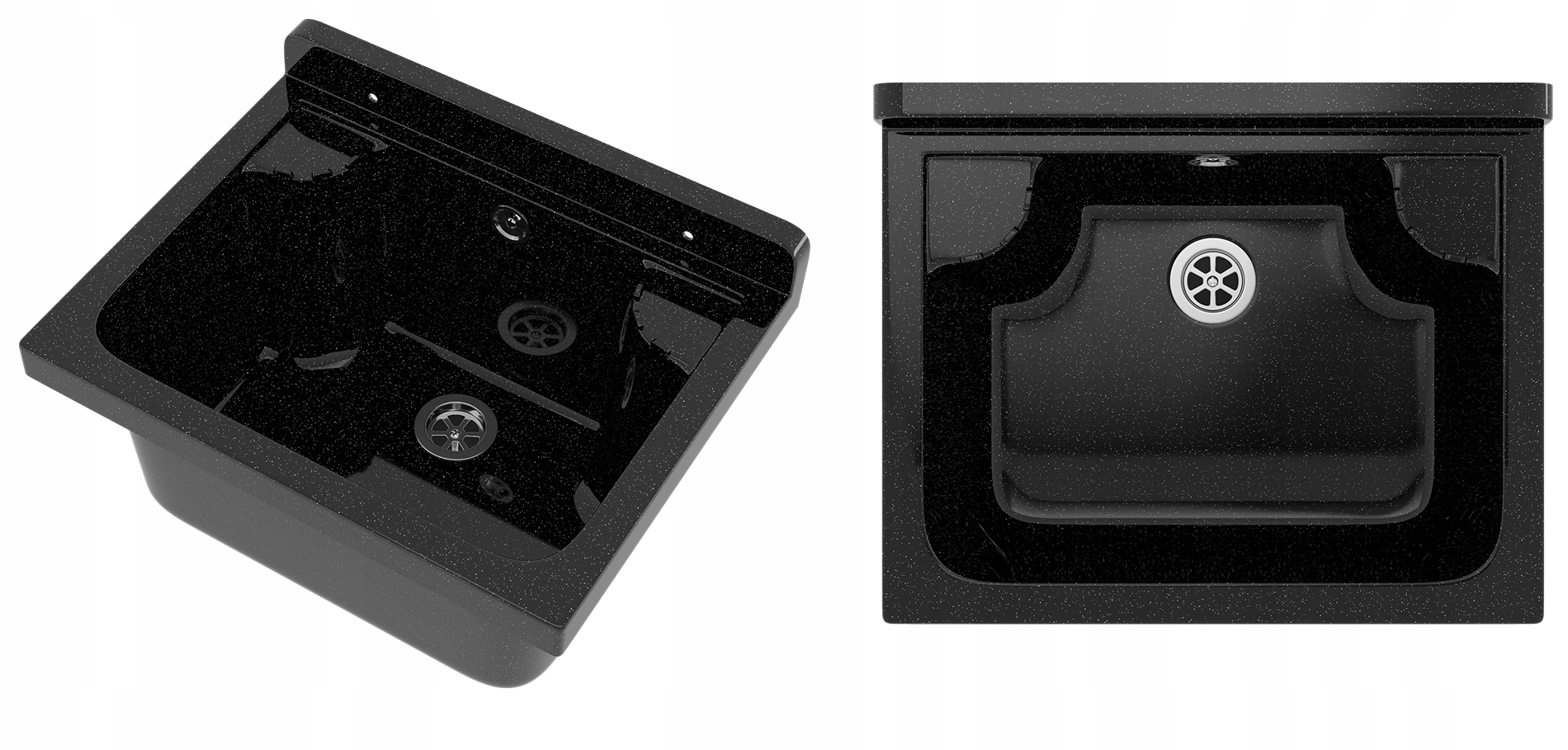 Technický Dřez Černý Technický Granitová Komora Pracovní Kotelna Loma