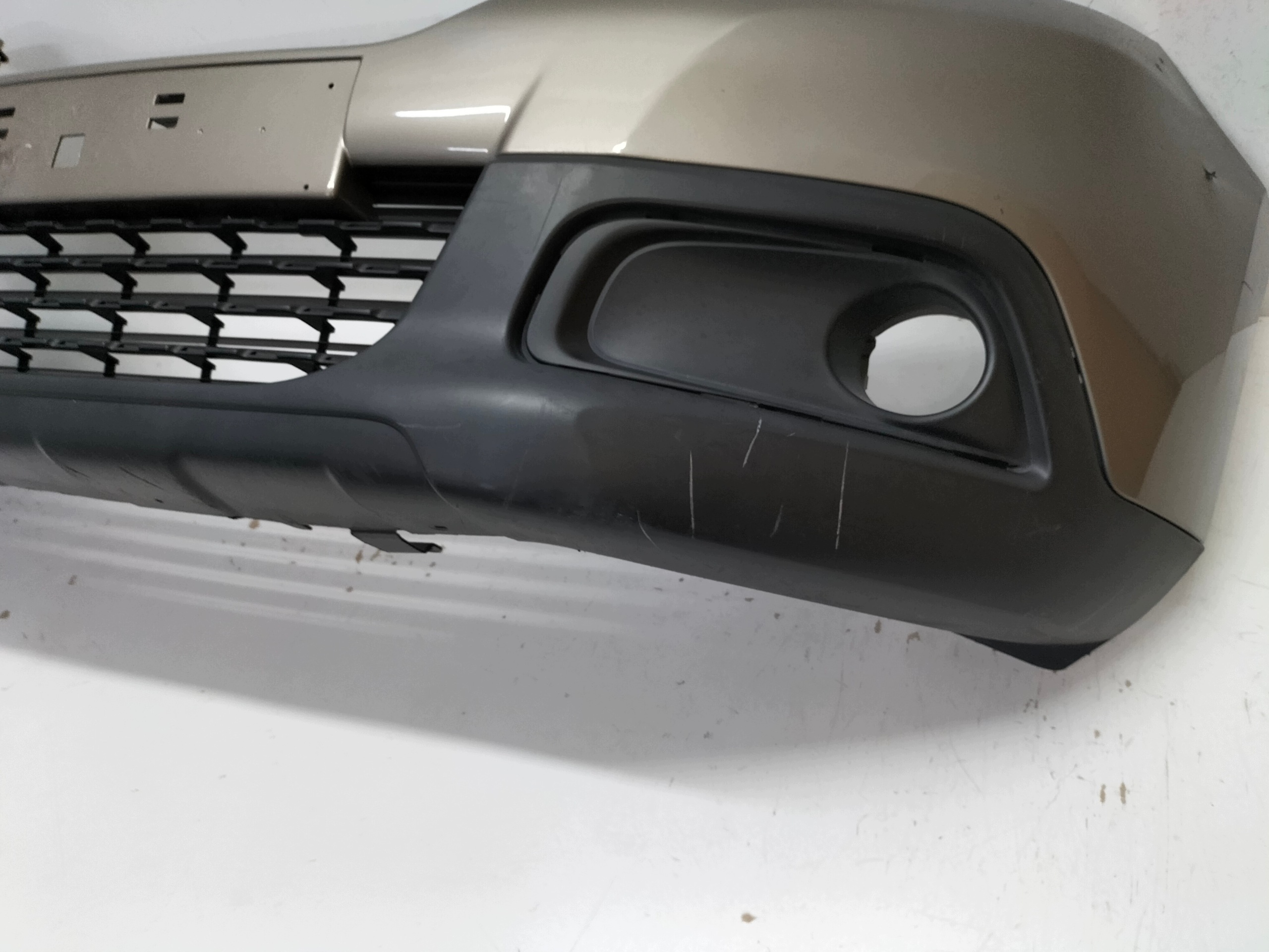front bumper front PEUGEOT 2008 13-16 wersja without czujnikow PDC