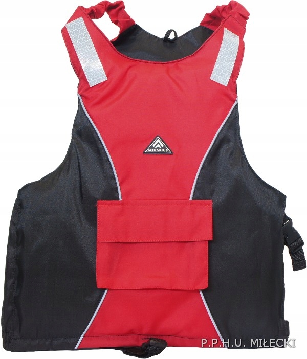 Kamizelka asekuracyjna odblaski kapok L 60-70kg kajak łódź ponton