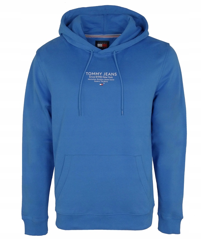pánská mikina s kapucí Tommy Jeans , modrá, velikost S