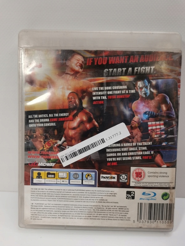 GRA PS3 TNA IMPACT Tytuł TNA iMPACT!