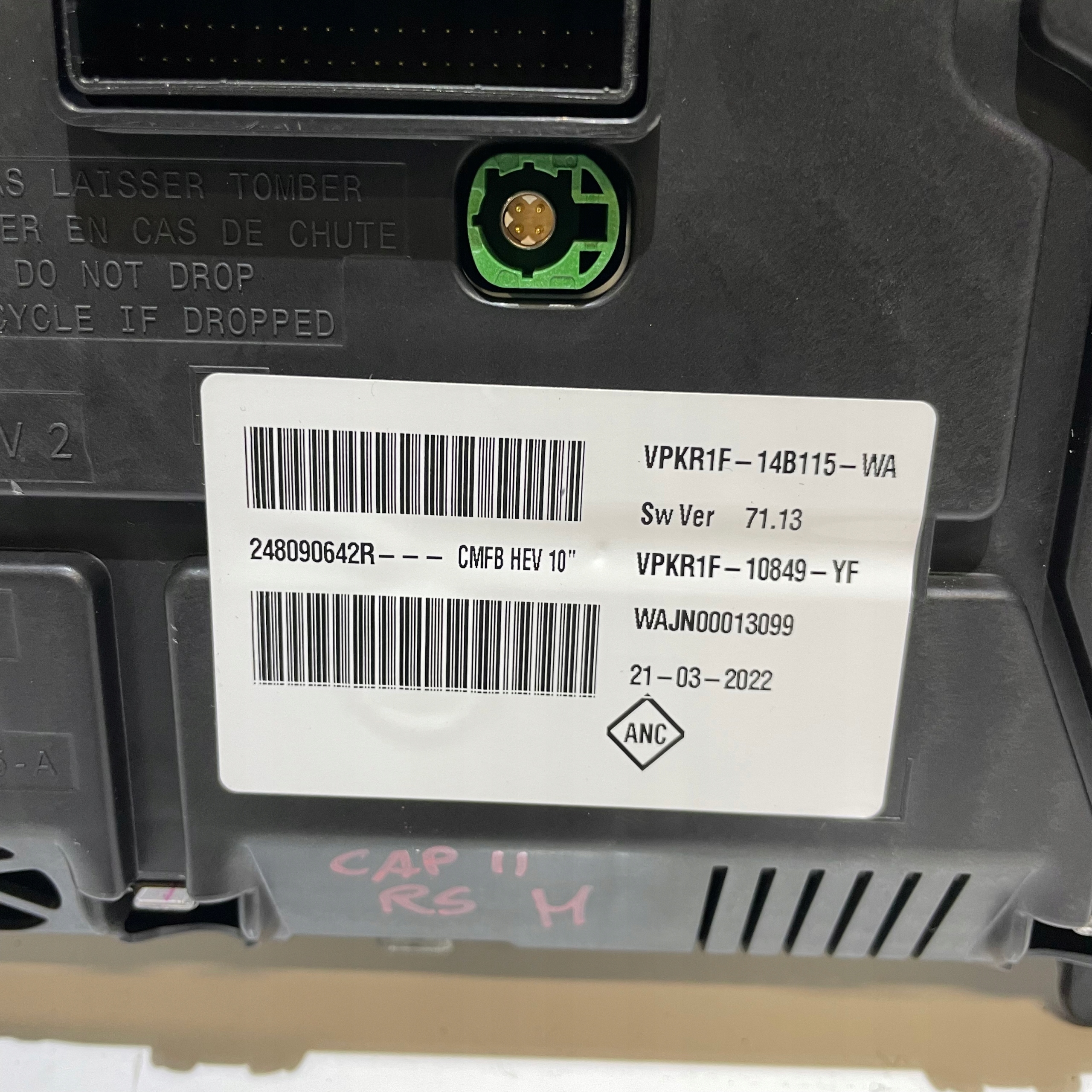 RENAULT ARKANA E-TECH HYBRYDA DIALS 248090642R